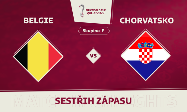 SESTŘIH: Chorvatsko – Belgie 0:0: Velké šance v druhé půli, svěřenci Martineze končí