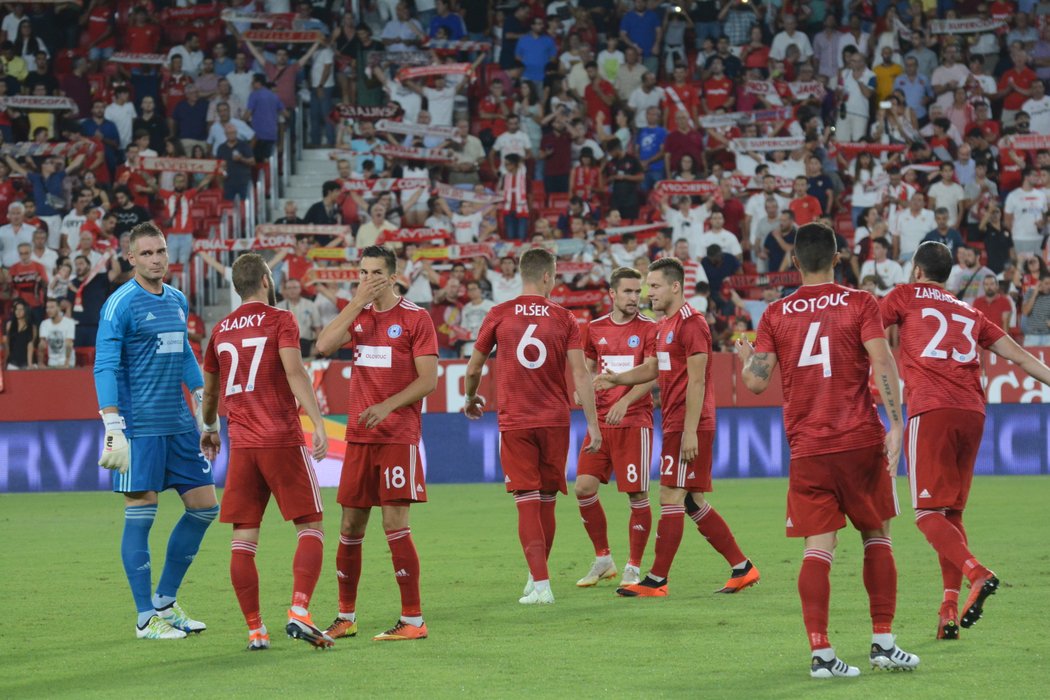 Na Sevillu nestačili fotbalisté Olomouce ani tentokrát