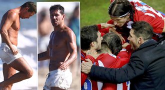 Kouč Atlética předvedl ve 47 letech famózní postavu: Rambo Simeone!