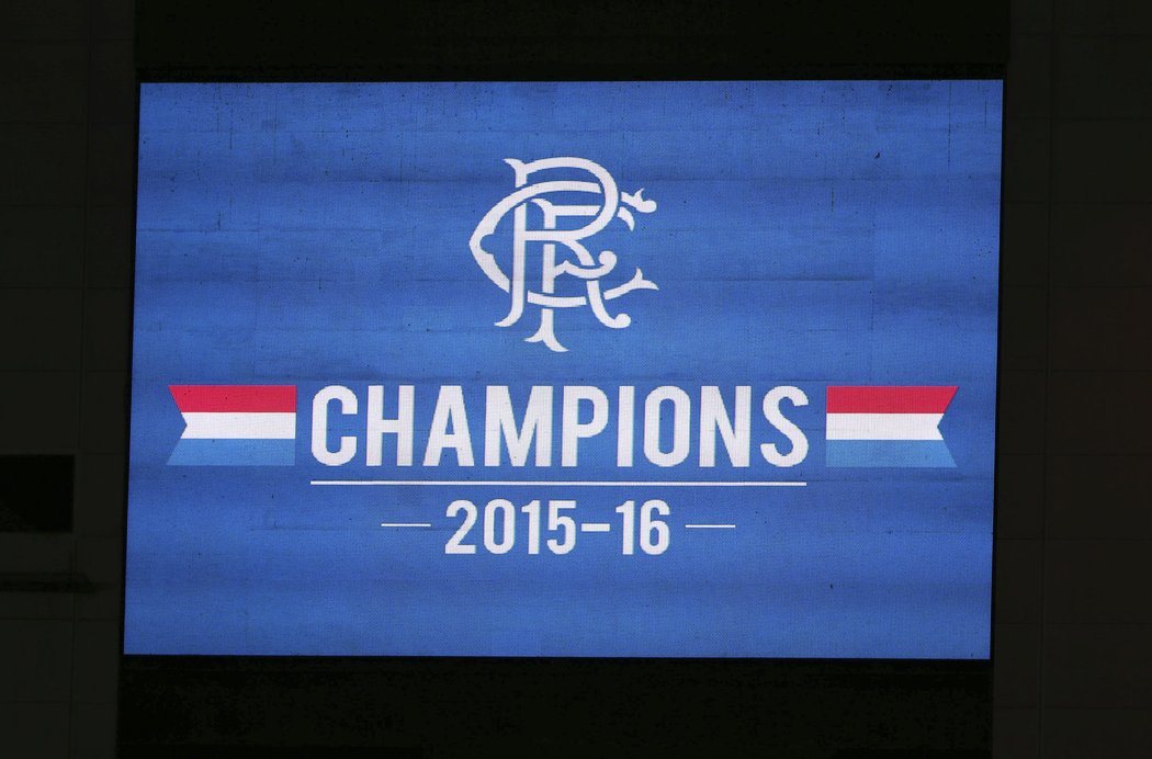 Je to pravda! Glasgow Rangers se vrací zpátky do skotské první ligy.