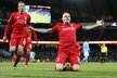 Martin Škrtel slaví gól do sítě Manchesteru City