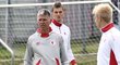 Fotbalisté Slavie trénovali před prvním zápasem ve skupině Evropské ligy