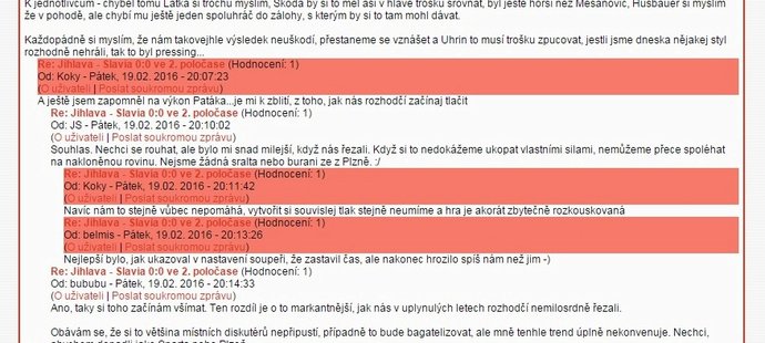 Přečtěte si diskuzi ze slavistickenoviny.cz o výkonech rozhodčích