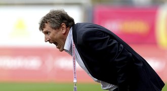 Kouč Slavie v ohrožení. Sám z boje utíkat nebudu, řekl Beránek