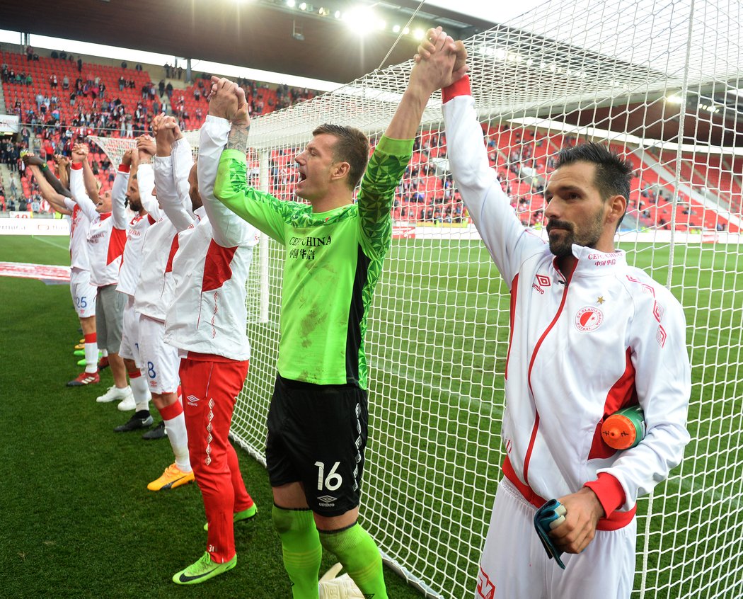 Spokojení slávisté po výhře s Jihlavou děkují fanouškům za podporu