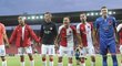 Děkovačka fotbalistů Slavie po výhře nad Levadií Tallinn 2:0