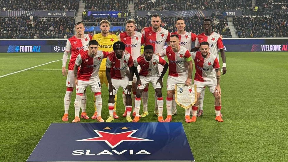 Fotbalisté Slavie se představili na stadionu Atalanty Bergamo