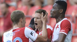 SESTŘIH: Slavia - Karviná 4:0. Sešívaní soupeře přejeli, dva góly dal Škoda