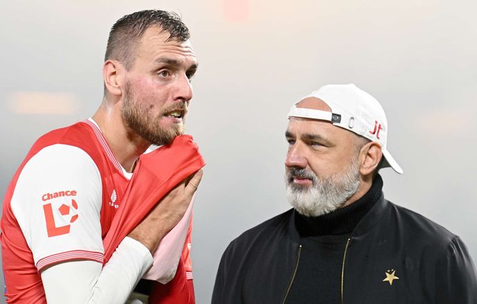 Dny Tomáše Chorého ve Slavii jsou sečteny, prozradil trenér Jindřich Trpišovský Dny Tomáše Chorého ve Slavii jsou sečteny, prozradil trenér Jindřich Trpišovský
