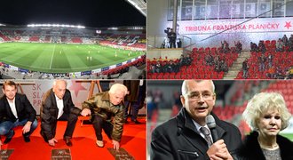 Slavia si užila výročí: nová tribuna pro Pláničku, pak přišlo velkolepé choreo