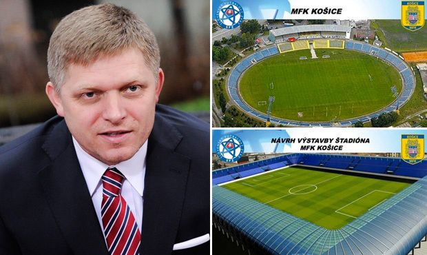 Fico to platí! Z fotbalových ruin budou na Slovensku moderní arény Fico to platí! Z fotbalových ruin budou na Slovensku moderní arény