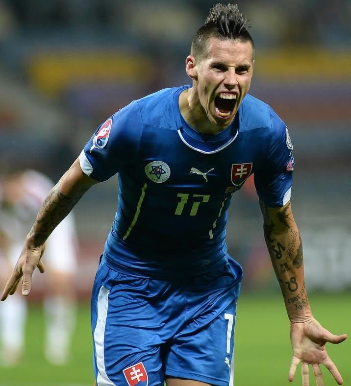 Kapitán slovenské reprezentace Marek Hamšík