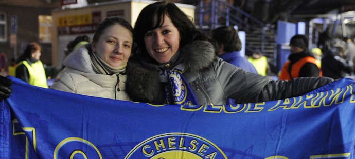 Na Letnou dorazilo i mnoho fanoušků Chelsea