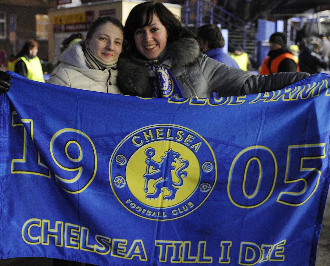 Na Letnou dorazilo i mnoho fanoušků Chelsea