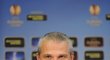 Vítězslav Lavička na tiskové konferenci před utkání s Chelsea