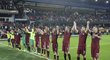 Fotbalisté Sparty se radují z výhry nad Interem Milán