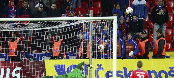 Plzeň - Sparta 0:0. Václav Procházka (Plzeň) - NEPROMĚNIL