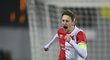 Milan Škoda slaví vyrovnávací gól do sítě Sparty