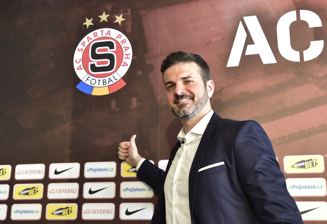 Andrea Stramaccioni je novým trenérem fotbalistů Sparty