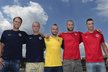 Posily Sparty na jednom místě: Radoslav Kováč, Martin Nešpor, Michal Breznaník, David Bičík a Marek Štěch.