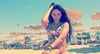 Půvabná lékařka Spartaku Moskva Viktorija Gamejevová se ráda s fanoušky dělí o svoje fotografie z pláží