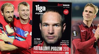 Speciální ligový MAGAZÍN v pátečním deníku Sport. Shrnutí českého fotbalového podzimu 2016