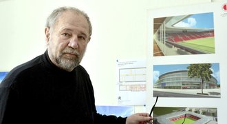 Architekt Edenu o přestavbě: Slavia by se stěhovala jen na rok