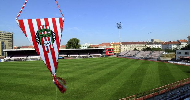 Fotbalový stadion na pražském Žižkově čeká v roce 2017 rekonstrukce.