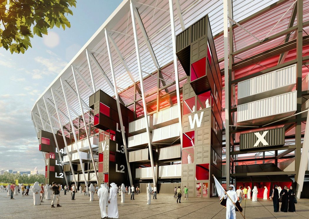 Stadion v katarském Dauhá bude sestavený jako stavebnice