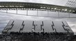Na stadionu v Sao Paulu mohli využít pouze jednu dočasnou tribunu, na ty ostatní nedaly místní úřady povolení.