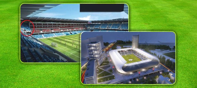 Nový Národní stadion v Bratislavě má jednu konstrukční vadu