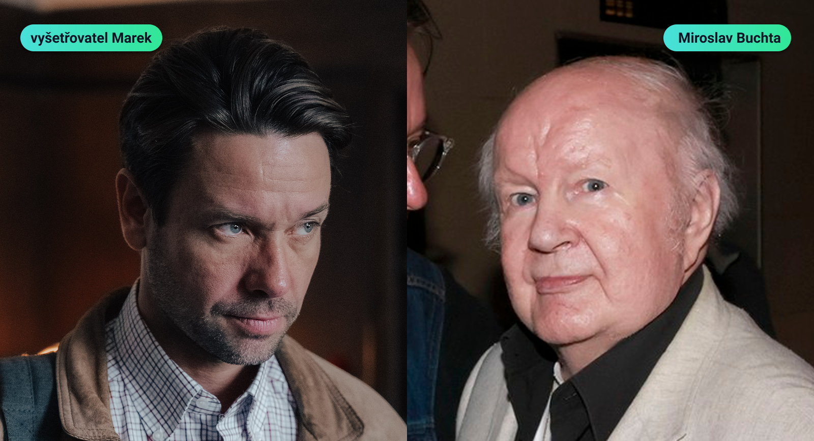 Seriál Štěstíčku naproti a fotbalová realita: Vyšetřovatel Marek a Miroslav Buchta Seriál Štěstíčku naproti a fotbalová realita: Vyšetřovatel Marek a Miroslav Buchta