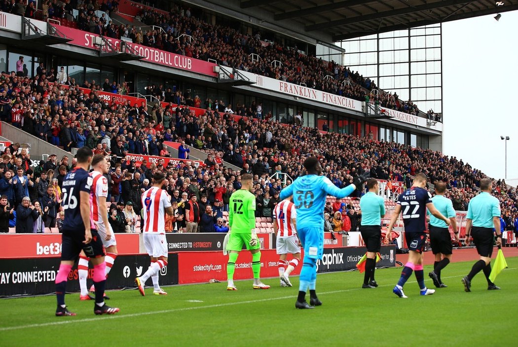 Stadion ve Stoke, nový domov Abdallaha Simy