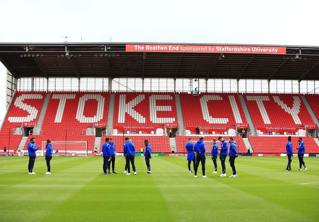 Stadion ve Stoke, nový domov Abdallaha Simy