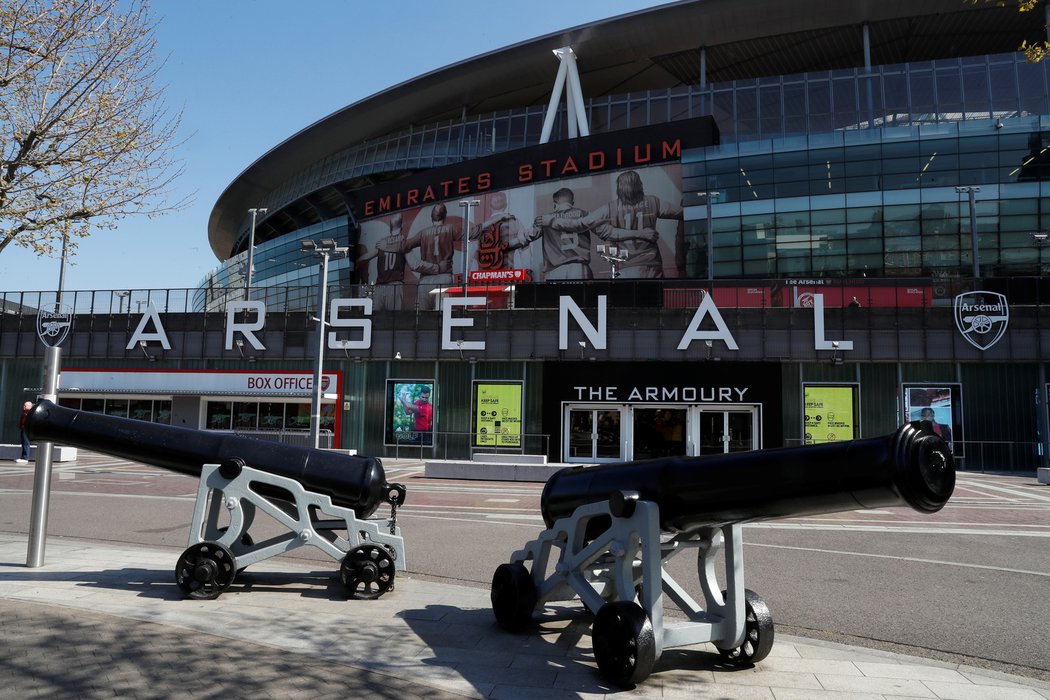 Stadion Arsenalu, který také oznámil, že se zapojí do projektu Superligy