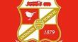 Znak týmu Swindon Town FC hrající ve čtvrté lize.