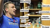 Tajemství skříňky fotbalisty Johna Terryho: Dámské žiletky i deodorant!