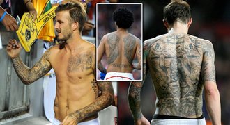 Fotbalové hvězdy mají nové motto: Bez tetování NEHRAJEŠ!