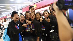 Tibetské fotbalistky nemohou jet do USA na zápas, nedostaly vízum.