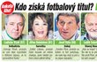 Kdo získá fotbalový titul? Liberec, nebo Plzeň?