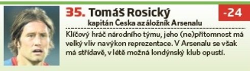 35. Tomáš Rosický