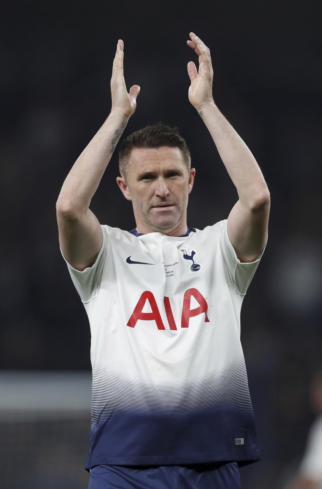 Robbie Keane zdraví fanoušky