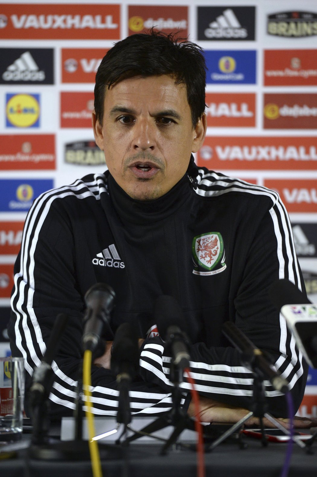 Chris Coleman jako reprezentační trenér Walesu