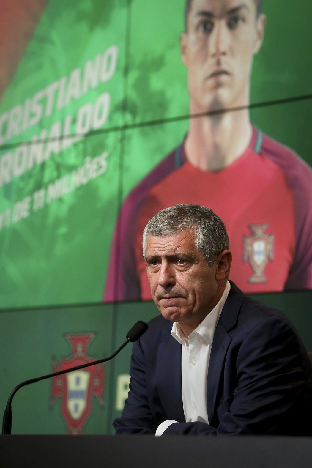 Fernando Santos jako reprezentační trenér Portugalska