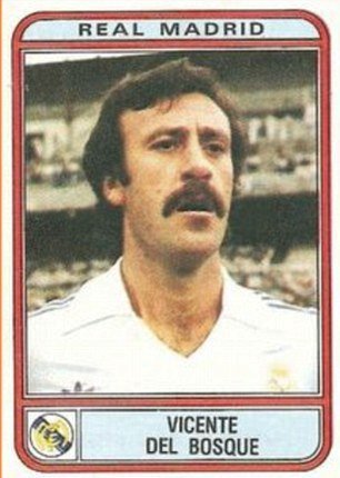 Vicente del Bosque (Španělsko) jako hráč. Působil v Realu Madrid.