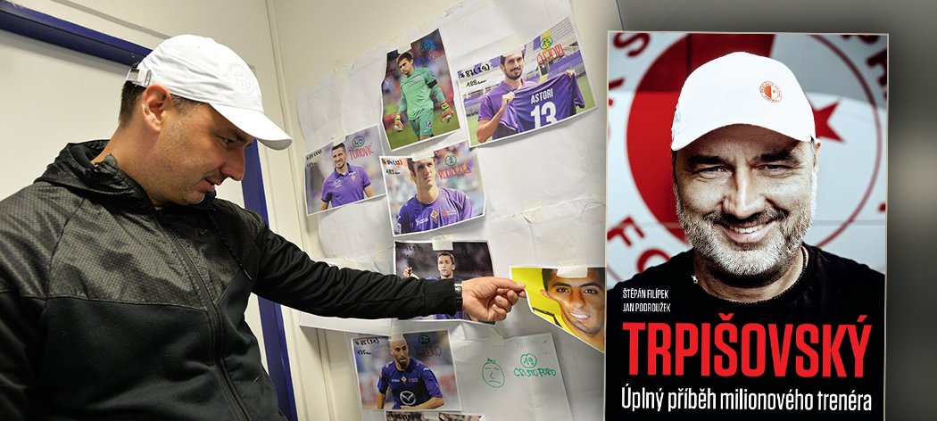 Jindřich Trpišovský při přípravě na utkání Liberce proti Fiorentině