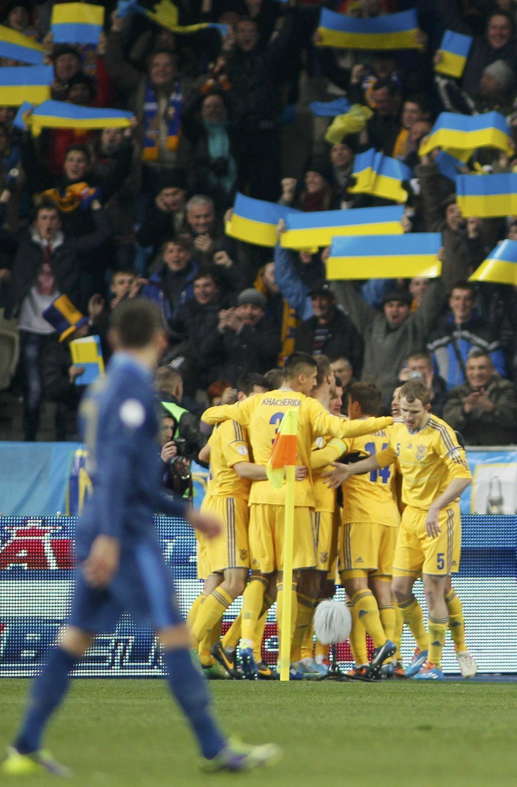 Zatím největší překvapení baráže? Ukrajinští fotbalisté porazili Francii 2:0.