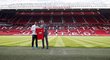 Memphis Depay jako nová posila Manchesteru United s trenérem Louisem van Gaalem