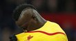 Útočník Liverpoolu Mario Balotelli svému týmu na půdě United k bodům nepomohl