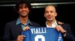 Gianluca Vialli po příchodu do Chelsea s tehdejším trenérem Ruudem Gullitem